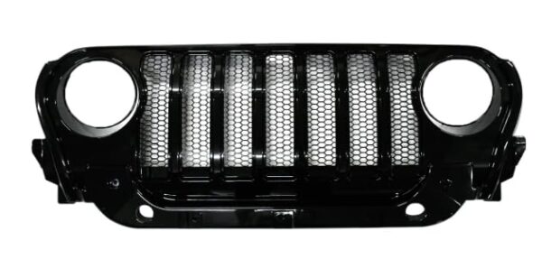 Grill Thar 7 Slot ABS Grill, Black - Image 2