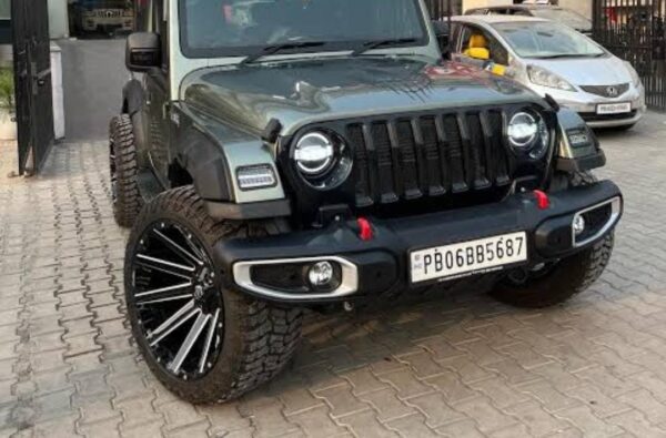 Thar – Wrangler Style Front ABS Bumper For Mahindra